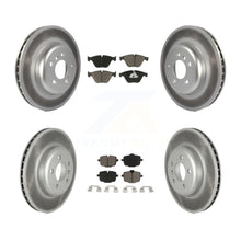 Load image into Gallery viewer, Front Rear Coat Brake Rotors Ceramic Pad Kit For BMW 535i 640i Gran Coupe xDrive