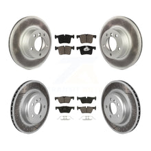 Load image into Gallery viewer, Front Rear Coated Disc Brake Rotors And Ceramic Pads Kit For BMW 328i GT xDrive
