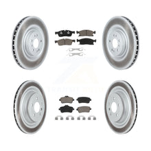 Charger l'image dans la galerie, Front Rear Coat Brake Rotor Ceramic Pad Kit For Mercedes-Benz GLS450 GL450 GL350