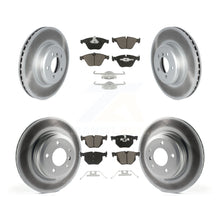 Charger l'image dans la galerie, Front Rear Coat Brake Rotors Ceramic Pad Kit For 2012 BMW 335i Convertible/Coupe