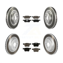 Charger l'image dans la galerie, Front Rear Coat Disc Brake Rotors Ceramic Pad Kit For Land Rover Discovery Sport