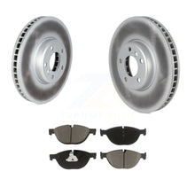 Load image into Gallery viewer, Front Coat Brake Rotors Ceramic Pad Kit For BMW 550i xDrive 650i 740Li 740i 535i