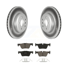 Load image into Gallery viewer, Rear Coated Disc Brake Rotors And Ceramic Pads Kit For BMW 330i GT xDrive 328i