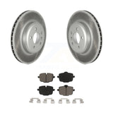 Rear Coat Brake Rotor Ceramic Pad Kit For BMW 535i 550i xDrive 650i 640i Gran B6