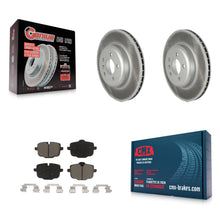 Charger l'image dans la galerie, Rear Coat Brake Rotor Ceramic Pad Kit For BMW 535i 550i xDrive 650i 640i Gran B6