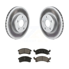 Charger l&#39;image dans la galerie, Front Coat Brake Rotor Ceramic Pad Kit For Chevrolet Cavalier Pontiac Sunfire Am