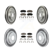 Load image into Gallery viewer, Front Rear Coated Brake Rotors Ceramic Pad Kit For Nissan Rogue Sport Qashqai SL