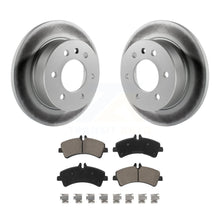 Load image into Gallery viewer, Rear Coated Disc Brake Rotors And Ceramic Pad Kit For Freightliner Sprinter 3500