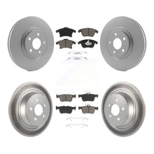 Load image into Gallery viewer, Front Rear Coat Brake Rotor Ceramic Pad Kit For Ford Police Responder Hybrid SSV