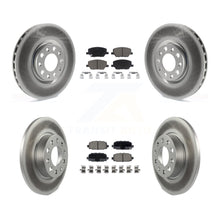 Load image into Gallery viewer, Front Rear Coated Disc Brake Rotors And Ceramic Pads Kit For Jeep Compass