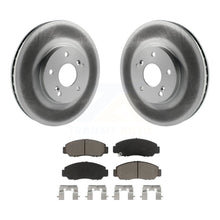 Load image into Gallery viewer, Front Coated Disc Brake Rotors And Ceramic Pads Kit For Honda Accord