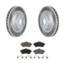 Load image into Gallery viewer, Front Coat Brake Rotor Ceramic Pad Kit For Mercedes-Benz C250 With Sport Package