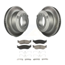 Load image into Gallery viewer, Front Coated Brake Rotor Ceramic Pad Kit For International IC Corporation AE Bus