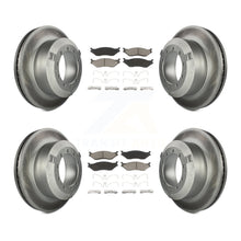 Load image into Gallery viewer, Front Rear Coat Brake Rotors Ceramic Pad Kit For International IC Corporation AE