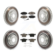 Load image into Gallery viewer, [Front+Rear] 2019-2020 Audi A3 Quattro Premium Coated Rotors &amp; Ceramic Pads Brake Kit For Max Braking