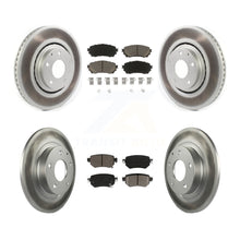 Charger l&#39;image dans la galerie, [Front+Rear] 2021 Mazda 6 Turbocharged Premium Coated Rotors &amp; Ceramic Pads Brake Kit For Max Braking