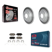 Charger l'image dans la galerie, [Rear] 2020-2022 Kia Soul 1.6L Premium Coated Rotors &amp; Ceramic Pads Brake Kit For Max Braking