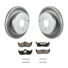 Load image into Gallery viewer, Rear Coated Brake Rotors Ceramic Pad Kit For 2004 Nissan Pathfinder From 08