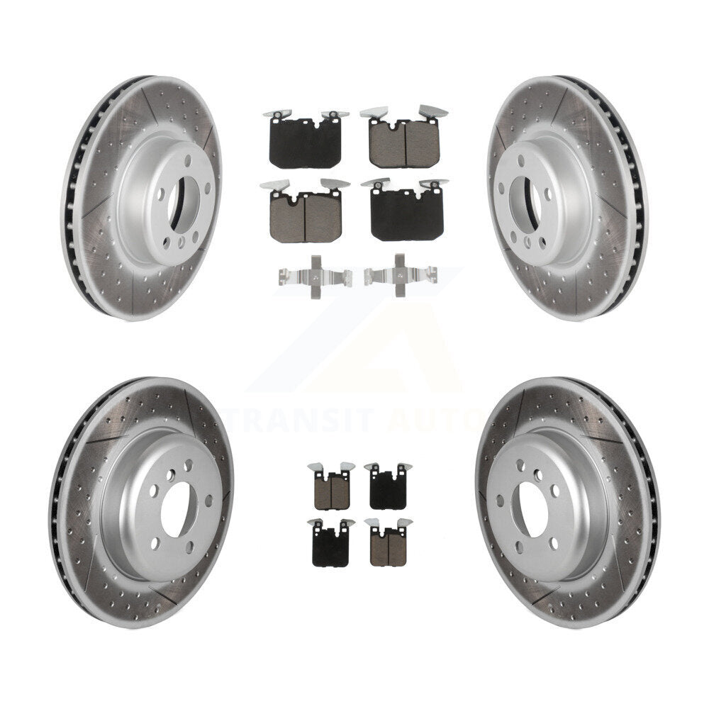 Kit de plaquettes de frein en céramique pour Rotor de frein avant et arrière, pour BMW 330i 328i 428i xDrive Gran 
