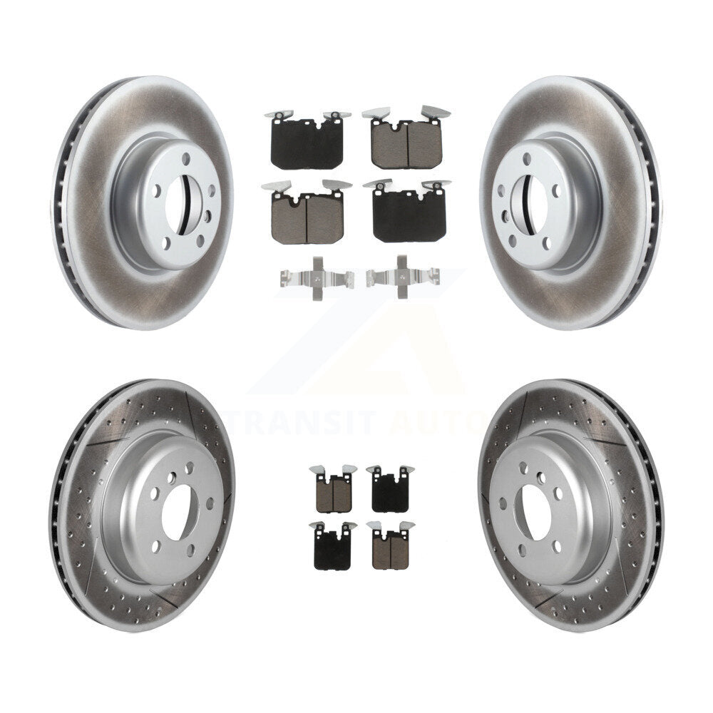 Kit de plaquettes de frein en céramique pour Rotor de frein avant et arrière, pour BMW 330i 328i 428i xDrive Gran 