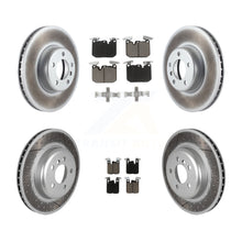 Charger l'image dans la galerie, Kit de plaquettes de frein en céramique pour Rotor de frein avant et arrière, pour BMW 330i 328i 428i xDrive Gran 