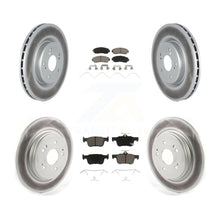 Load image into Gallery viewer, [Front+Rear] 2019-2021 Acura RDX Premium Coated Rotors &amp; Ceramic Pads Brake Kit For Max Braking
