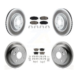 Kit de plaquettes en céramique pour rotors de frein à disque avant et arrière, pour Acura RSX type-s 2002 – 2006 