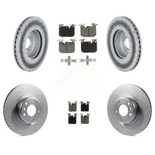 Charger l'image dans la galerie, Front Rear Coated Disc Brake Rotor And Ceramic Pad Kit For BMW 230i xDrive M240i