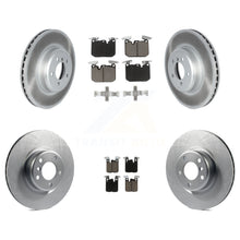 Charger l'image dans la galerie, Front Rear Coated Disc Brake Rotor And Ceramic Pad Kit For BMW 230i xDrive M240i