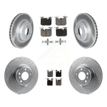 Charger l'image dans la galerie, Front Rear Coated Disc Brake Rotor And Ceramic Pad Kit For BMW 230i xDrive M240i
