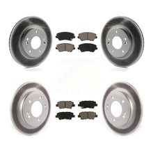 Charger l'image dans la galerie, Front Rear Coated Disc Brake Rotors And Ceramic Pads Kit For Hyundai Veloster