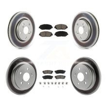 Charger l'image dans la galerie, Front Rear Coated Disc Brake Rotors And Ceramic Pads Kit For Toyota C-HR