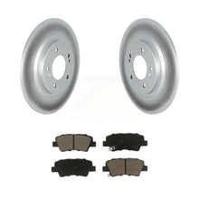 Charger l&#39;image dans la galerie, Rear Coat Disc Brake Rotor Ceramic Pad Kit For Kia Hyundai Niro EV Kona Electric