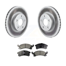 Load image into Gallery viewer, Front Coated Brake Rotor Ceramic Pad Kit For Pontiac Sunfire Grand Am Oldsmobile