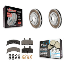 Load image into Gallery viewer, Front Coat Brake Rotor Ceramic Pad Kit For Cadillac DeVille Fleetwood 60 Special