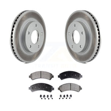 Charger l&#39;image dans la galerie, Front Coat Brake Rotor Ceramic Pad Kit For Chevrolet S10 Blazer GMC Sonoma Jimmy