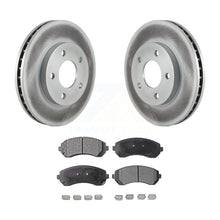 Charger l&#39;image dans la galerie, Front Coated Disc Brake Rotor Ceramic Pad Kit For Buick Rendezvous Pontiac Aztek