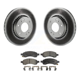 Front Coated Brake Rotor Ceramic Pad Kit For Chevrolet Trailblazer GMC Envoy EXT
