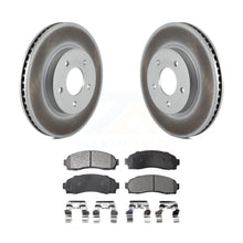 Charger l&#39;image dans la galerie, Front Coat Brake Rotors Ceramic Pad Kit For Saturn Vue Chevrolet Equinox Pontiac