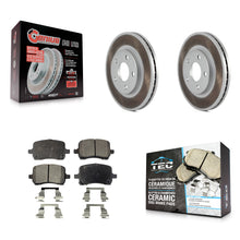 Load image into Gallery viewer, Front Coated Disc Brake Rotors And Ceramic Pads Kit For Chevrolet Malibu