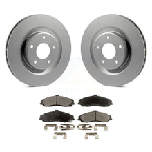 Load image into Gallery viewer, Front Coat Disc Brake Rotors Ceramic Pad Kit For Chevrolet Corvette Cadillac XLR