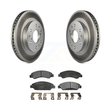 Charger l&#39;image dans la galerie, Front Coat Brake Rotors Ceramic Pad Kit For Chevrolet Tahoe GMC Suburban 1500 XL