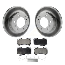 Load image into Gallery viewer, Front Coated Disc Brake Rotors And Ceramic Pads Kit For Hummer H3 H3T