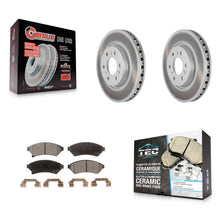 Charger l'image dans la galerie, Front Coat Disc Brake Rotor Ceramic Pad Kit For Chevrolet Uplander Buick Terraza