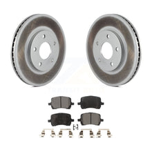 Charger l&#39;image dans la galerie, Front Coated Disc Brake Rotors And Ceramic Pads Kit For Chevrolet HHR