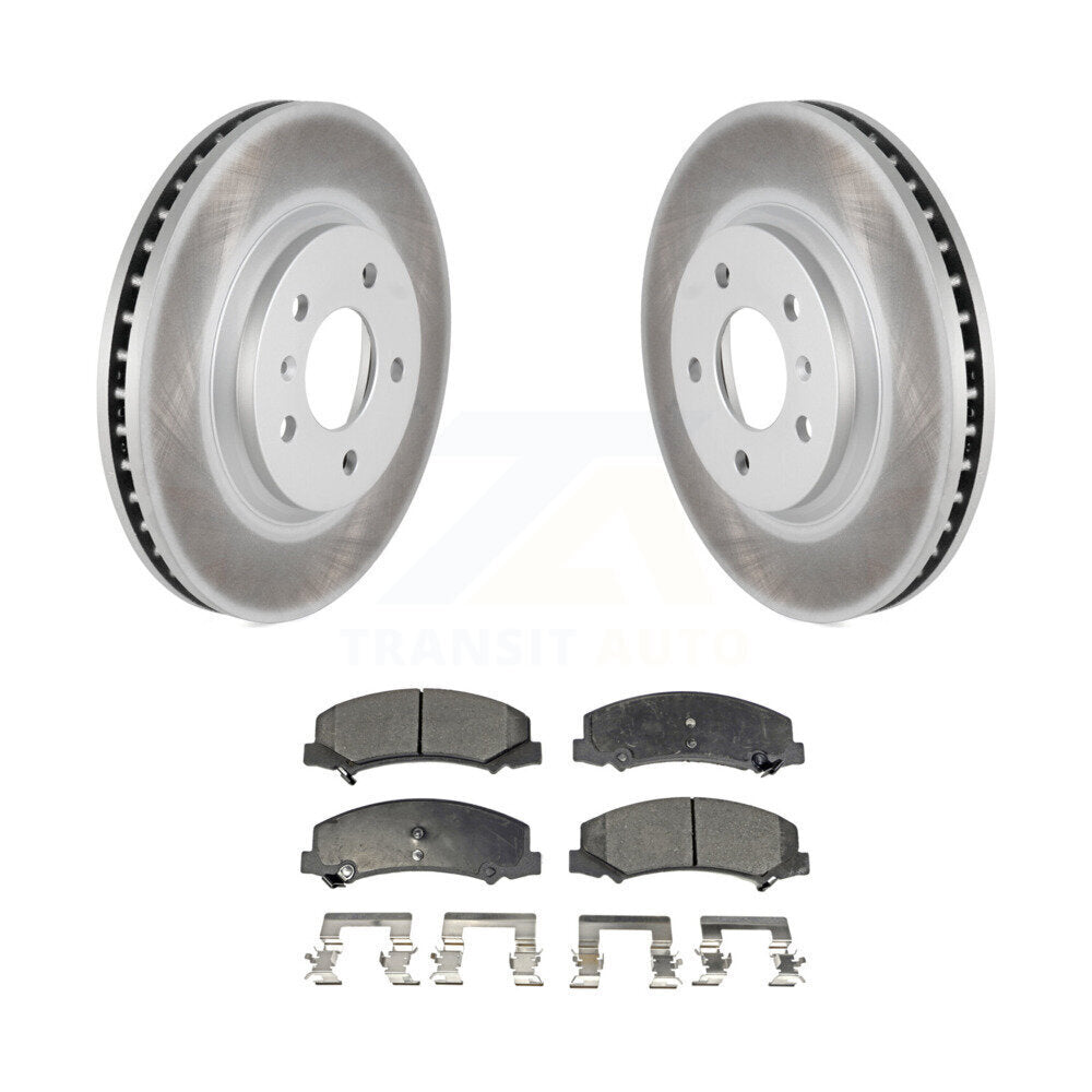 Front Coat Brake Rotors Ceramic Pad Kit For Chevrolet Impala Buick Lucerne Monte