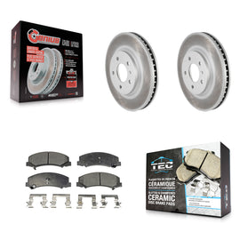 Front Coat Brake Rotors Ceramic Pad Kit For Chevrolet Impala Buick Lucerne Monte