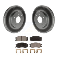 Charger l&#39;image dans la galerie, Front Coat Brake Rotors Ceramic Pad Kit For Chevrolet Equinox Saturn Vue Captiva