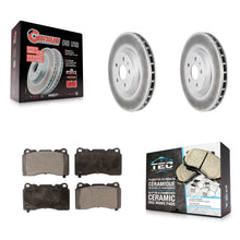 Load image into Gallery viewer, Front Coated Disc Brake Rotors And Ceramic Pads Kit For Buick Regal Pontiac G8