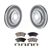 Load image into Gallery viewer, Front Coated Disc Brake Rotors Ceramic Pad Kit For Chevrolet Cruze Sonic Limited